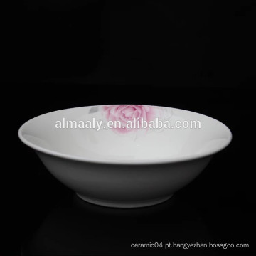 Tigela de salada de porcelana tigela de sopa de cerâmica